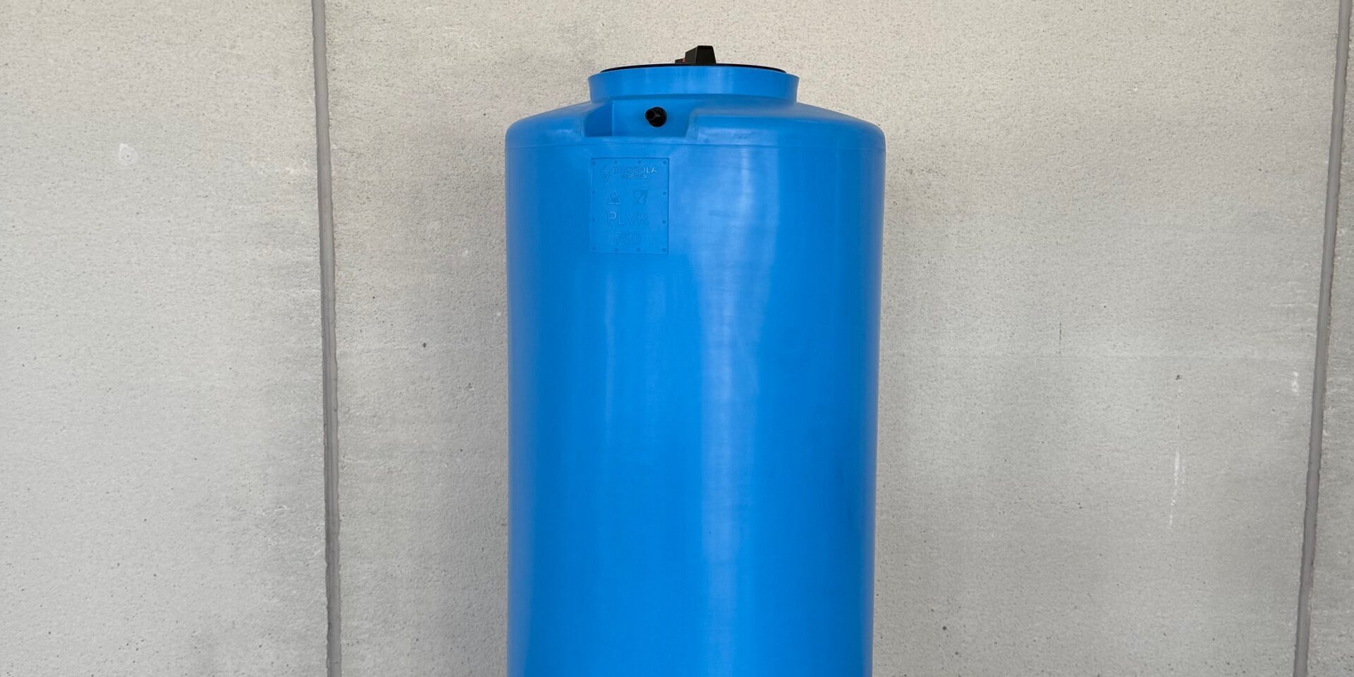 Serbatoio PE atossico cilindrico verticale da esterno