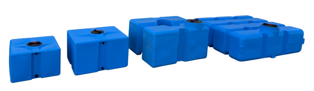 serbatoio parallelepipedo orizzontale